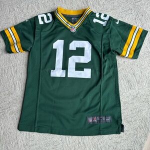 Nike NFL Aaron Rodger’s #12 Kids Football Jersey